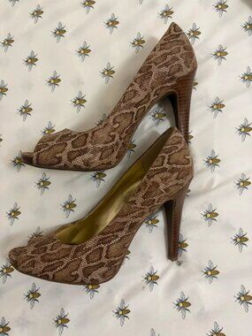 Nine West Snack Print Heels